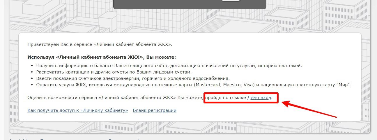 Демо версия